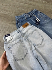 Quần denim GAP ống suông