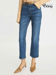 Quần denim Tory Burch dư xịn