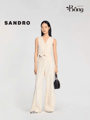 Gile Sandro bling màu kem (tách set)