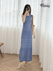 VÁY MIDI ĐAN KIM LOẠI