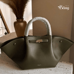 Túi TOTE DEMELLIER da sần 4 màu Sz47x21x14