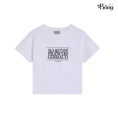Tshirt croptop Marithe 5 màu in chữ ngực