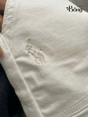 Quần short denim Polo RL ống rộng