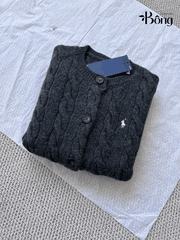 CDG Polo vặn thừng  khuy to 6 màu tuồn auth