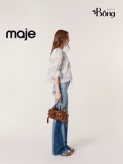 ÁO SƠ MI BUỘC DÂY HỌA TIẾT HOA
