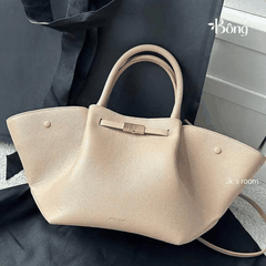 Túi TOTE DEMELLIER da sần 4 màu Sz47x21x14