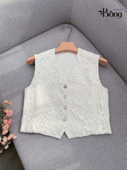 SET GILE REN VIỀN CỔ VEST