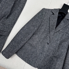 Blazer dạ xương cá MaxMara slimfit