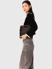 Áo khoác cardigan hiệu ứng nhung