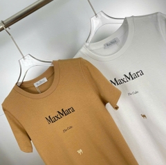 T-shirt Max Mara chữ sau lưng 2 màu