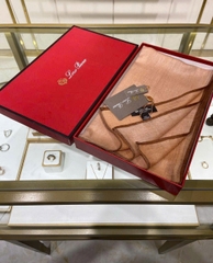 Khăn Loro len cashmere viền 4 màu