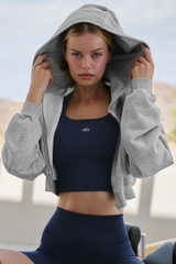 Áo hoodie khóa kéo Sweet Escape