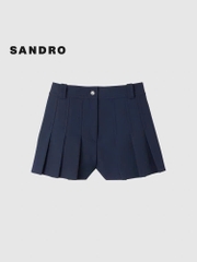 QUẦN SHORT CẠP CAO XẾP LY