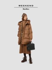 Áo khoác len dệt jacquard bằng len và alpaca