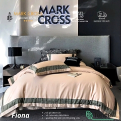Set chăn ga 4pcs Mark Cross lụa TENCEL Kingsize