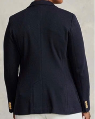 Blazer Polo 100% cotton 1 khuy huy hiệu PRL 2 màu