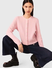 Áo khoác cardigan cổ rời