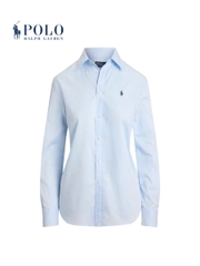 Áo sơ mi Ralph Lauren cổ đức dài tay thô mềm