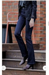 Quần denim Costance co giãn ống vảy