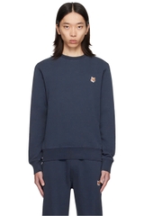 Áo nỉ Maison Kitsune logo ngực