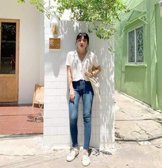 Quần denim skinny CK 4 màu dư xịn