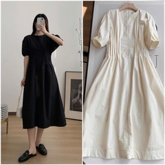 Váy sơ mi COS cổ đức dáng thung 2 màu