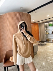 Áo nỉ hoodie BBR thêu logo ngực