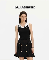 Áo Karl dệt kim cổ lính thuỷ