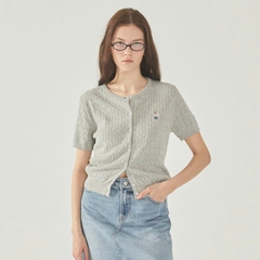 ÁO KHOÁC CARDIGAN TAY NGẮN WHOAU