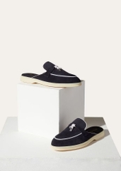 Charms Walk Babouche Loafers  Suede, Suede Goatskin