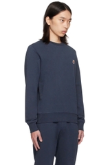 Áo nỉ Maison Kitsune logo ngực