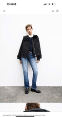 Jacket Zara da đen