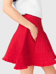 Váy ngắn dệt kim