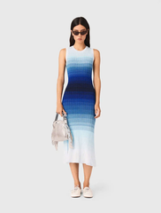 Đầm maxi knit ombré
