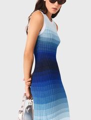 Đầm maxi knit ombré