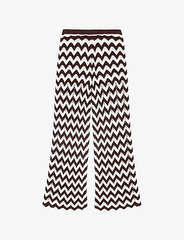 Quần crochet zigzag