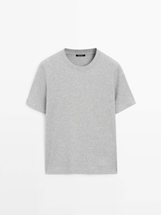 ÁO THUN 100% COTTON VỚI CHI TIẾT ĐƯỜNG MAY