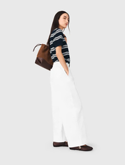 Quần ống rộng bằng vải cotton