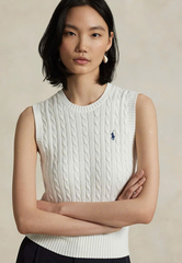 ÁO LEN KHÔNG TAY BẰNG VẢI COTTON DỆT KIM