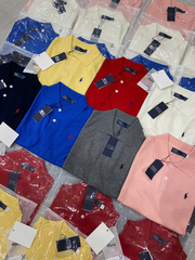 Áo Polo Cashmere dáng ôm ngắn tay