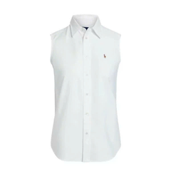 ÁO SƠ MI OXFORD KHÔNG TAY KIỂU DÁNG CỔ ĐIỂN