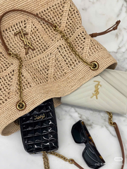 Túi YSL Jamie shopping màu beige