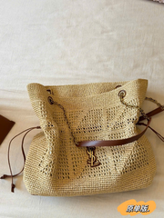 Túi YSL Jamie shopping màu beige