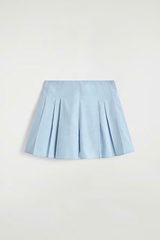 Quần short cotton xếp ly dáng tiêu chuẩn