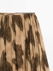 CHÂN VÁY DÀI HỌA TIẾT PAISLEY