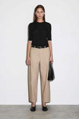 Quần denim  ống cong