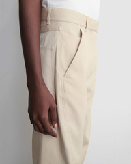 Quần ống rộng bằng vải cotton