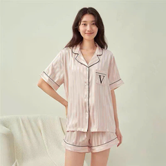 Victoria's Secret Satin Pajama Set quần ngắn