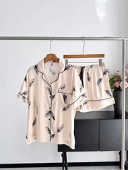 Victoria's Secret Satin Pajama Set quần ngắn