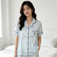 Victoria's Secret Satin Pajama Set quần ngắn